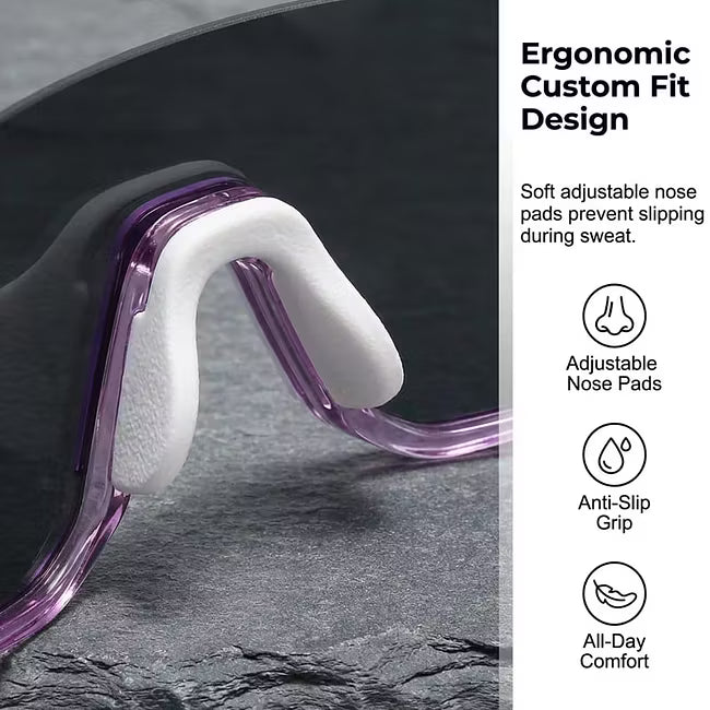 Large-Frame UV Protection Sports Sunglasses