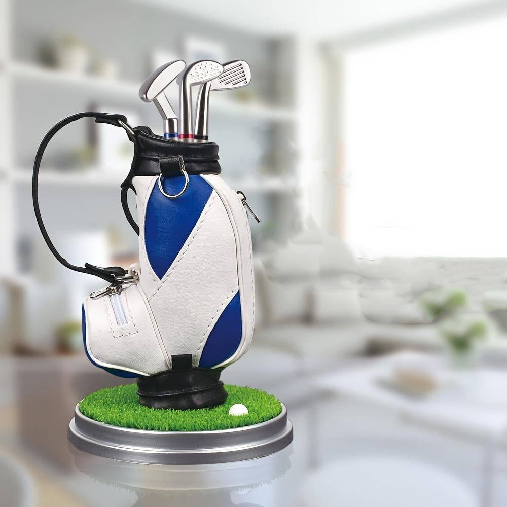 Golf-Themed Pen Holder Set