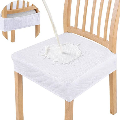 Waterproof Diamond Jacquard Chair Seat Cover