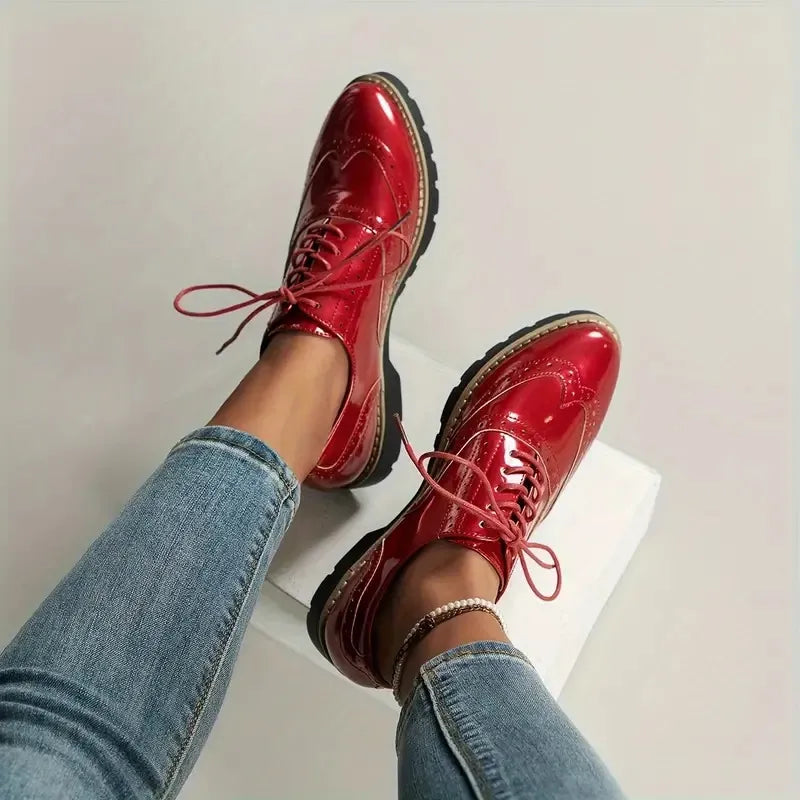 Women’s Comfort Leather-Look Shoes