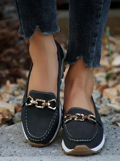 Women’s Slip On Comfort Support Walking Loafers