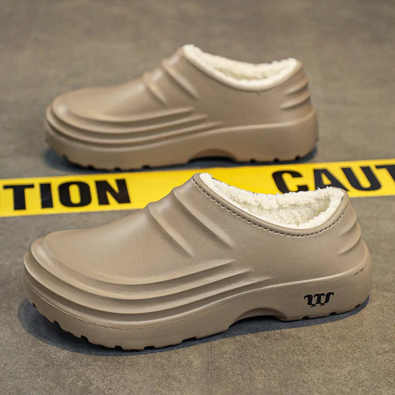 Lined Slip On Winter Clogs