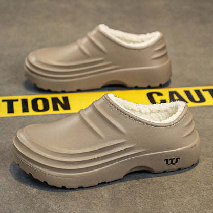 Lined Slip On Winter Clogs