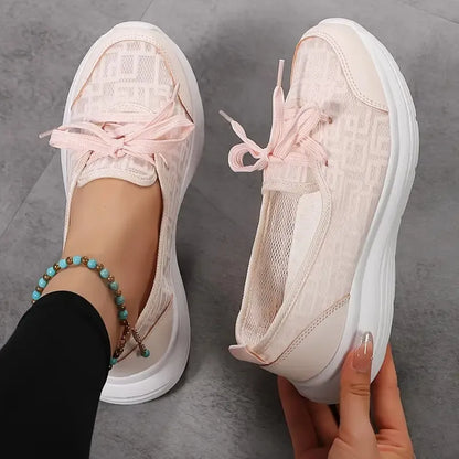 Women's Bottom Slip-on Mesh Loafers