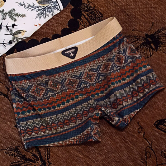 Men’s 3-Pack Retro Print Boxer Briefs