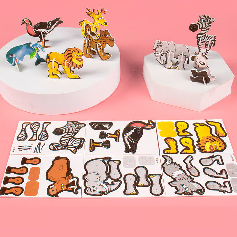 25-Piece 3D Insect Puzzle Set