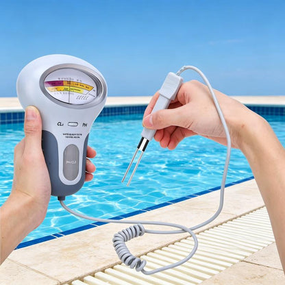 Electronic Pool pH and Chlorine Tester