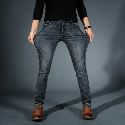 Men’s Premium 4-Way Stretch Tapered Jeans