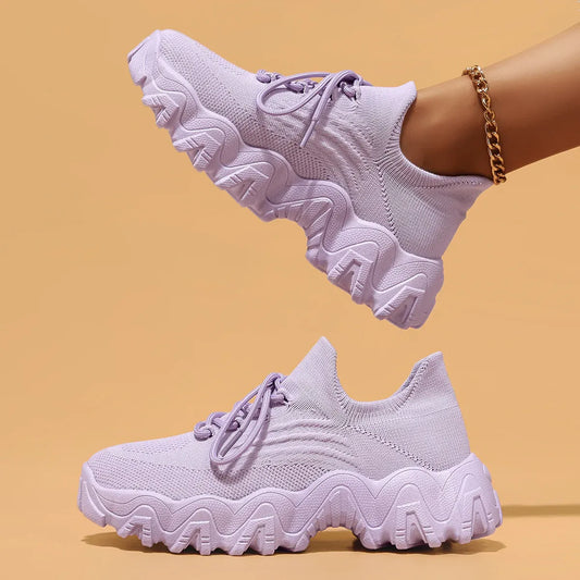 Women’s Breathable Knit Sport Trainers