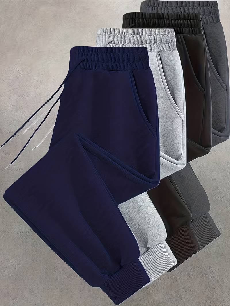 Men’s All Season Drawstring Joggers with Pockets