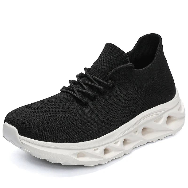 Men’s Wide Fit Slip-On Walking Trainers