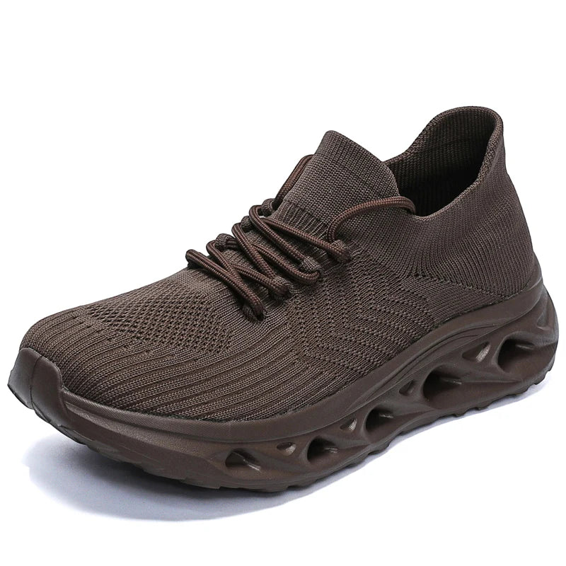Men’s Wide Fit Slip-On Walking Trainers