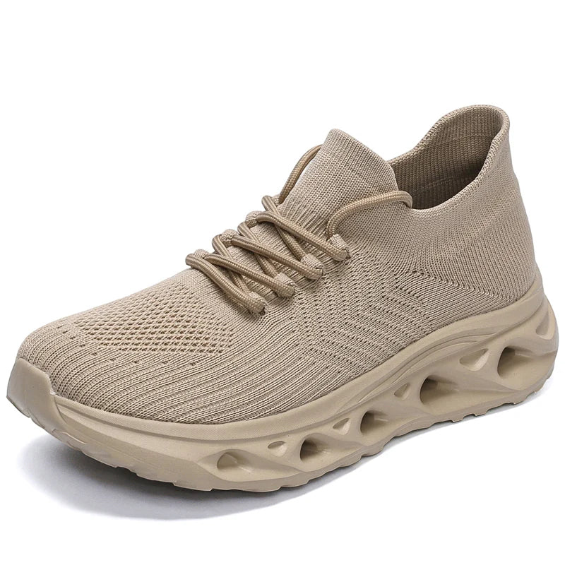 Men’s Wide Fit Slip-On Walking Trainers
