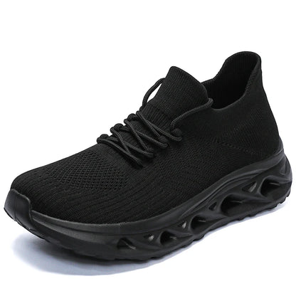 Men’s Wide Fit Slip-On Walking Trainers