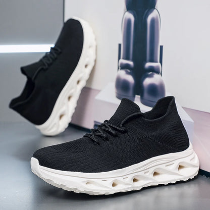 Men’s Wide Fit Slip-On Walking Trainers