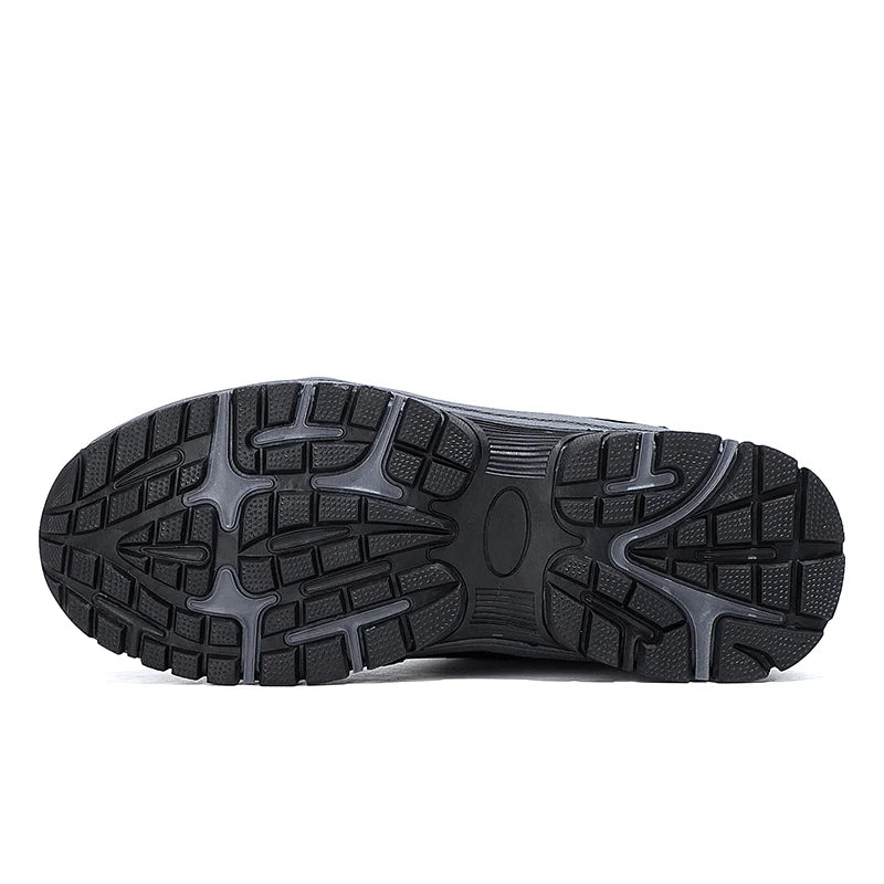Men’s Wide-Fit Waterproof Fleece-Lined Winter Boots