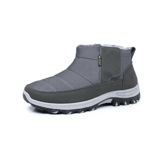 Thermal-Lined Waterproof Snow Boots with Arch Support