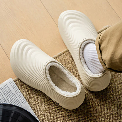 Men’s Sherpa-Lined EVA Slip-On Clogs with Arch Support