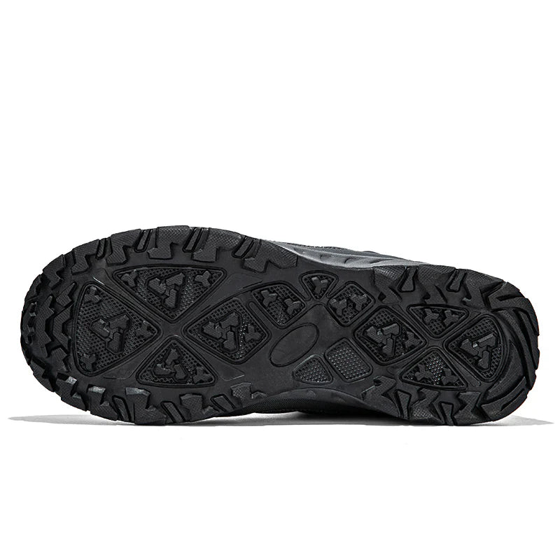 Men’s Waterproof Warm-Lined Wide Toe Hiking Boots