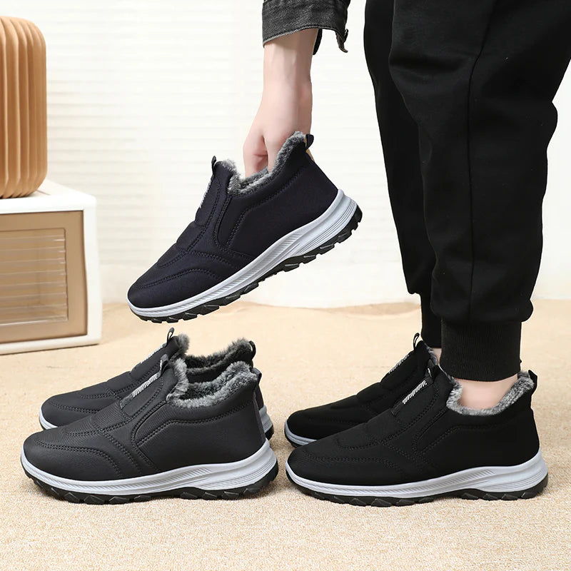 Men’s Splash-Resistant Non-Slip Safety Hiking Boots