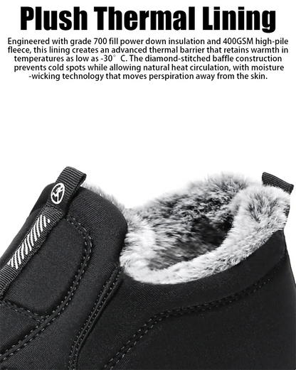 Men’s Splash-Resistant Non-Slip Safety Hiking Boots