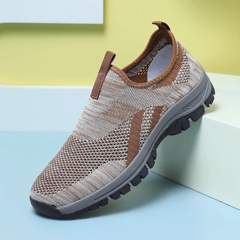 Men’s Mesh Slip-On Hiking Shoes