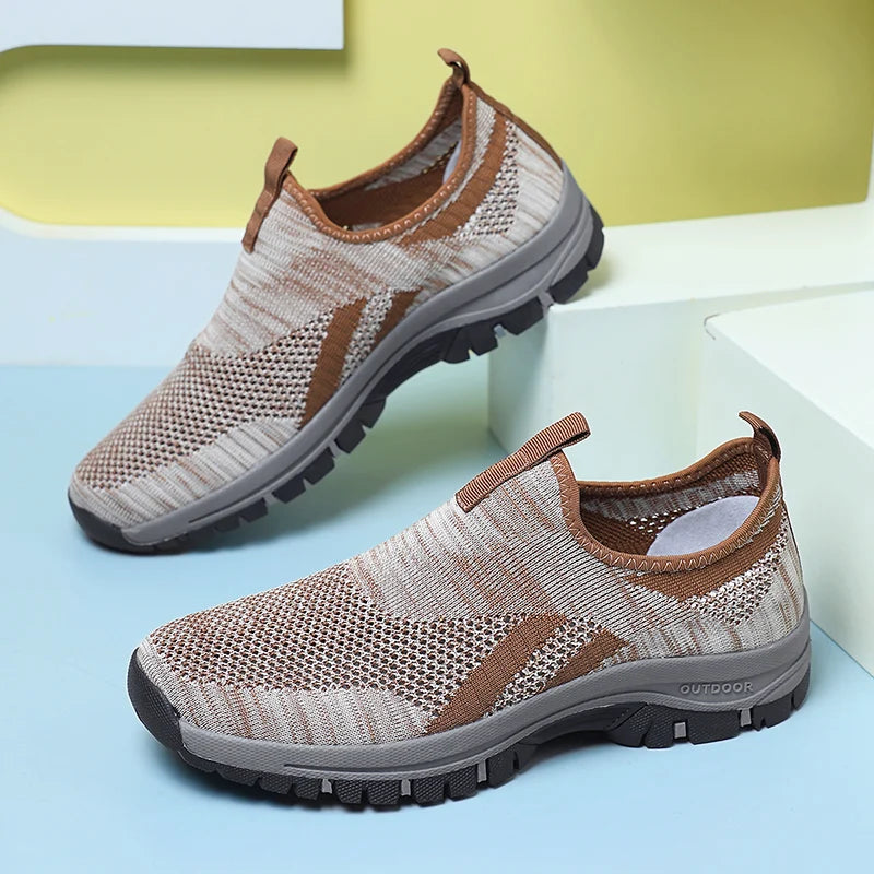 Men’s Mesh Slip-On Hiking Shoes