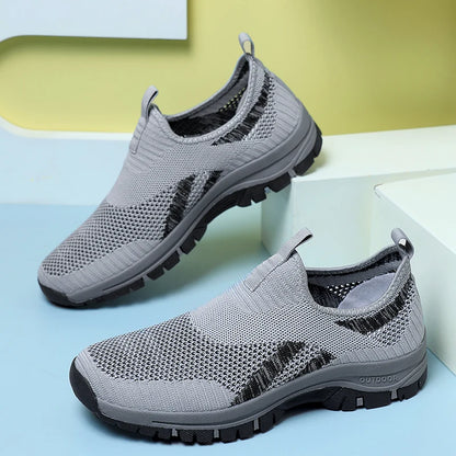 Men’s Mesh Slip-On Hiking Shoes