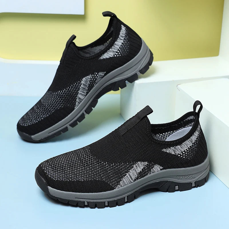 Men’s Mesh Slip-On Hiking Shoes