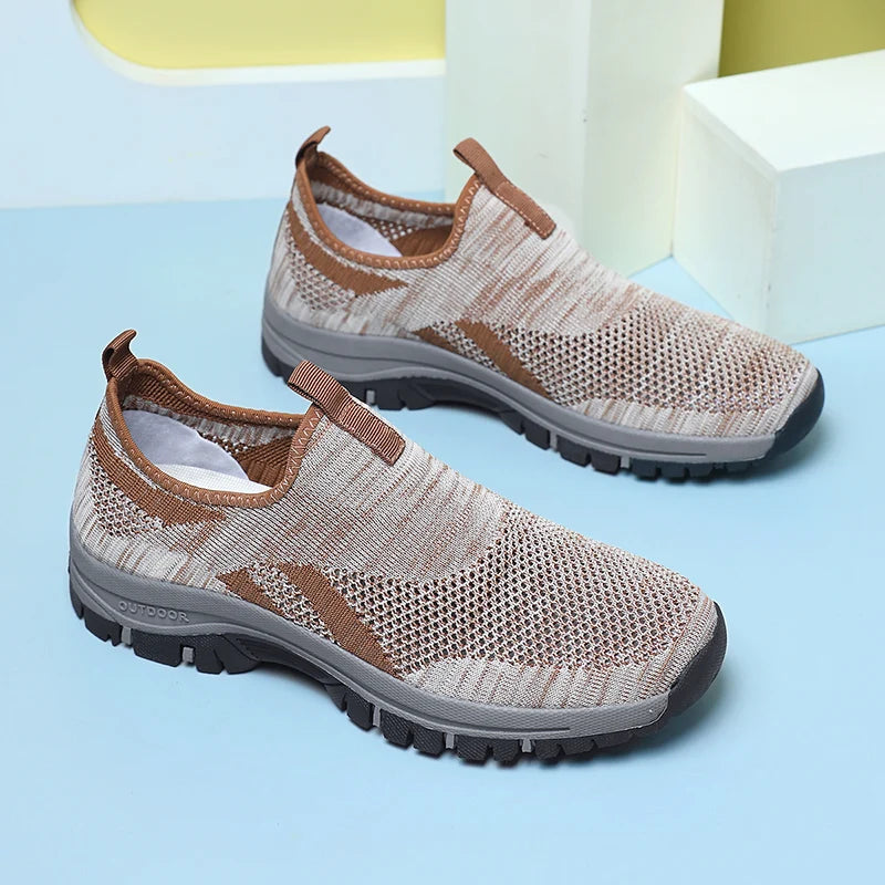 Men’s Mesh Slip-On Hiking Shoes