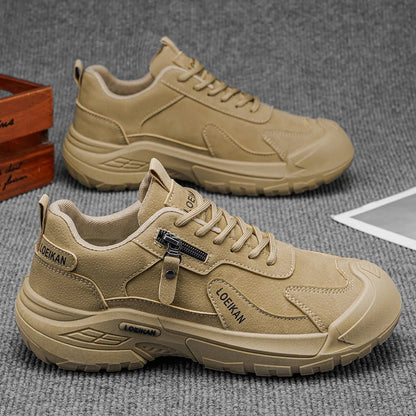 Men’s Protective Lace-Up Work Trainers