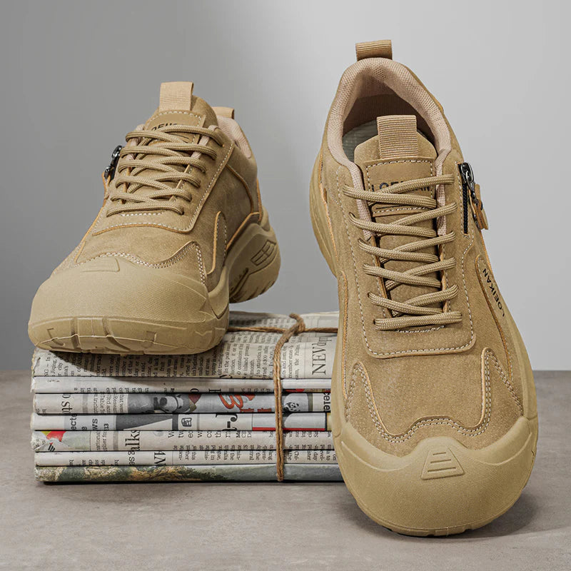 Men’s Protective Lace-Up Work Trainers