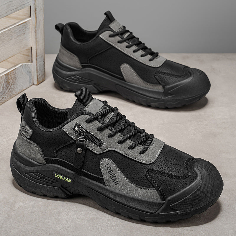 Men’s Protective Lace-Up Work Trainers