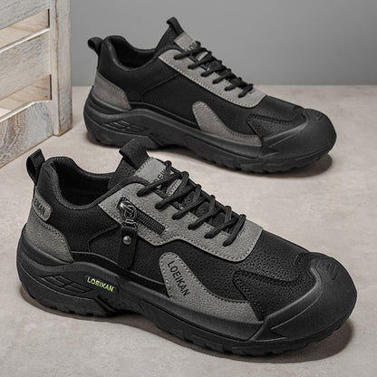 Men’s Protective Lace-Up Work Trainers