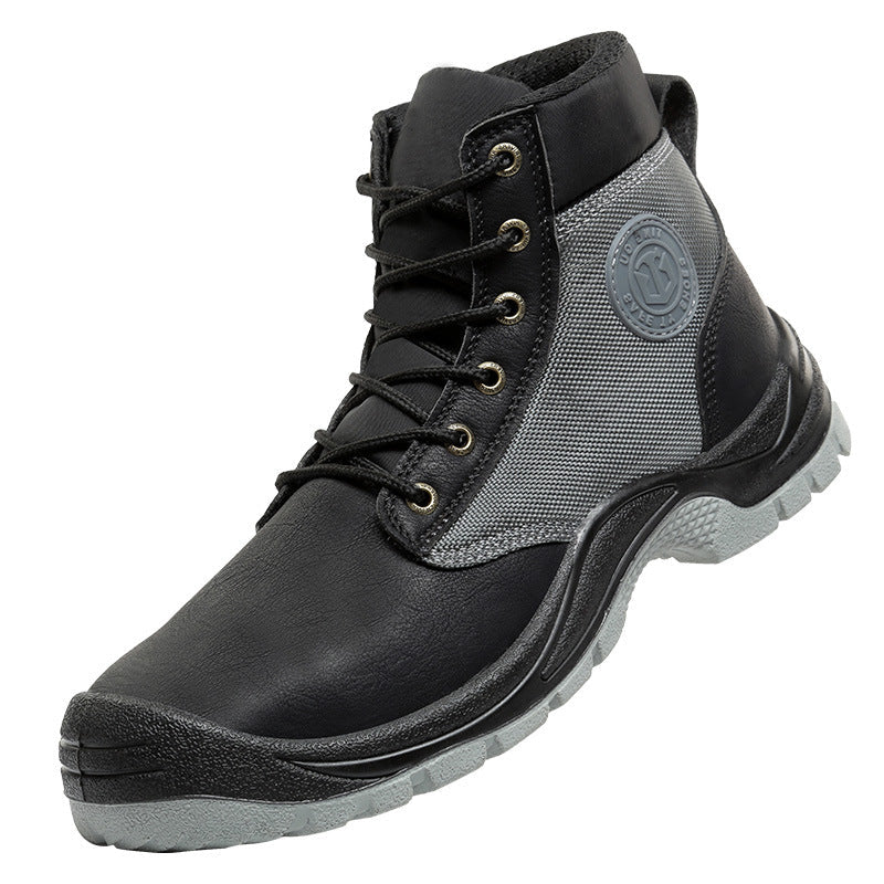 Men's Lace Up Safety Work Boots
