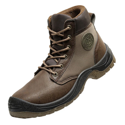 Men's Lace Up Safety Work Boots
