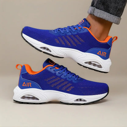 Men’s Mesh Lace-Up Trainers