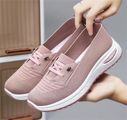 Women's Casual Walking Trainers With Shallow Mouth