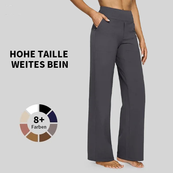 Women's Loose High-Waist Casual Yoga Trousers