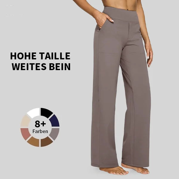 Women's Loose High-Waist Casual Yoga Trousers