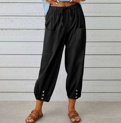 Women's Loose Wide Leg Straight Pants