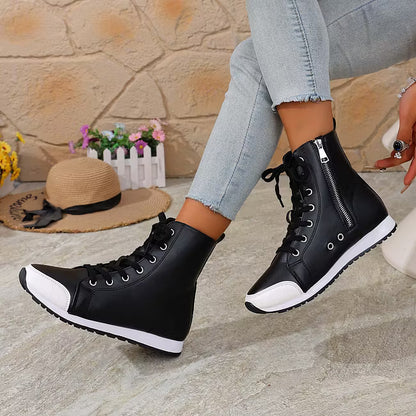 Women's Lightweight Zip Ankle Boots