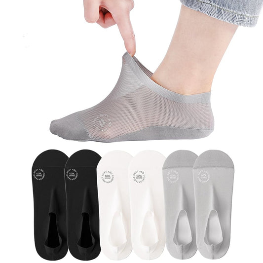Ultra Thin Liner Non Slip No Show Socks