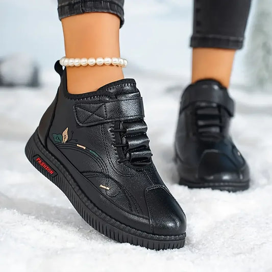 Women's anti-slip lightweight snow boots