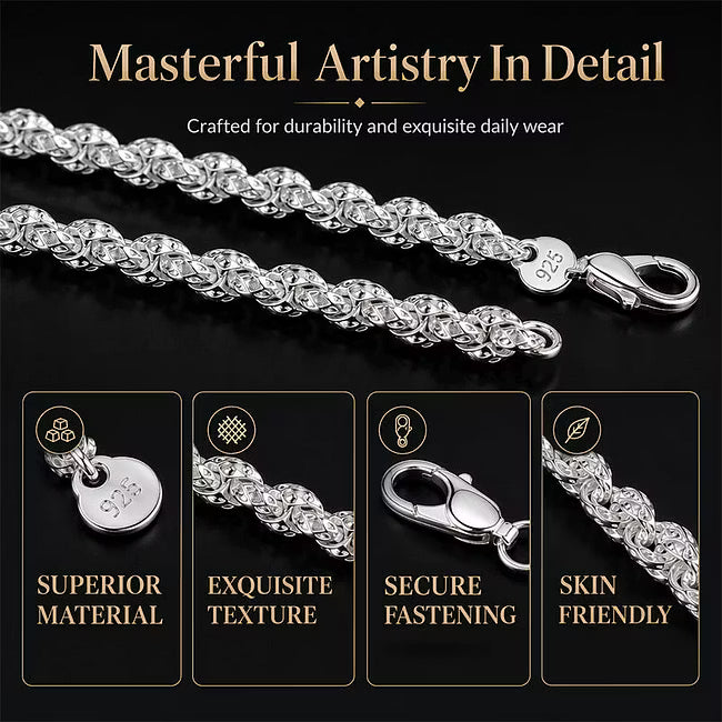 Dragon Scale Chain Jewellery Set