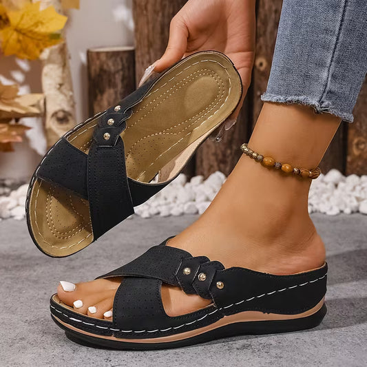 Women’s Slip-On Wedge Sandals