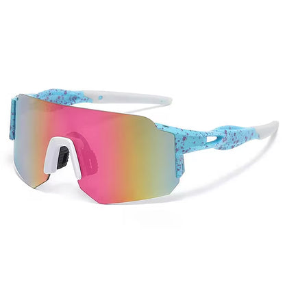 Large-Frame UV Protection Sports Sunglasses