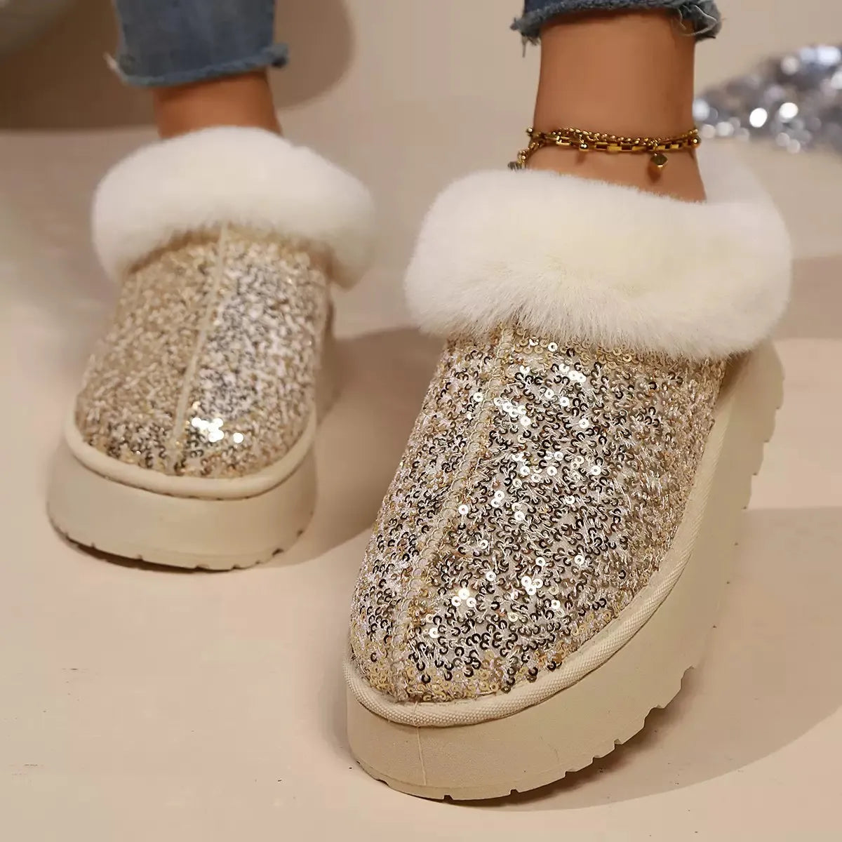 Women’s Slip-On Comfort Winter Slippers