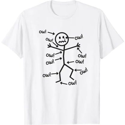 Humorous Awareness Graphic T-Shirt