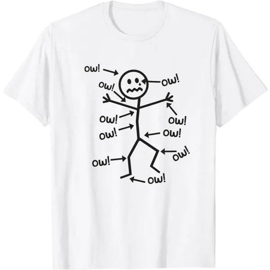 Humorous Awareness Graphic T-Shirt